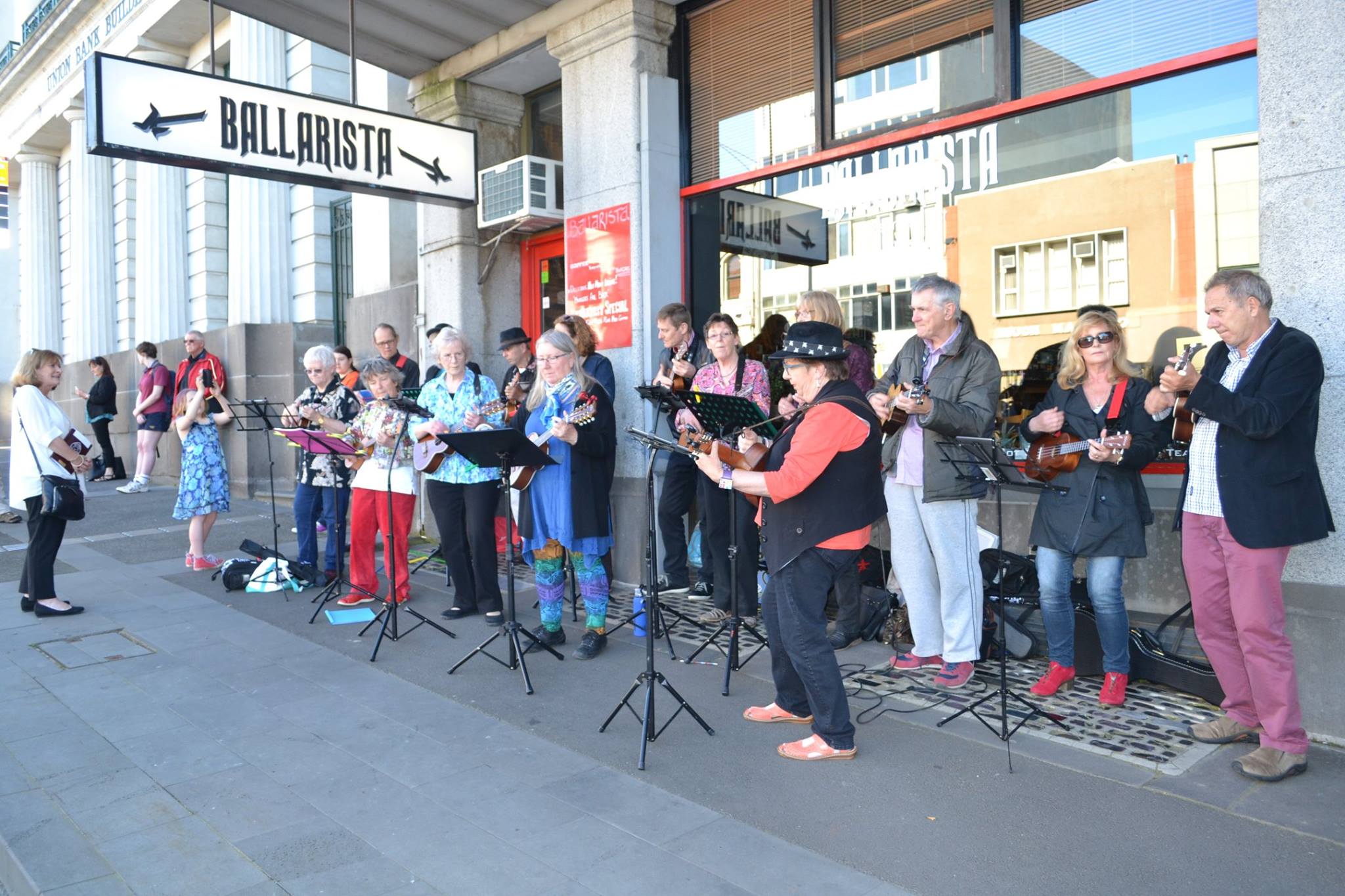 2016 10 14 Bus stop 1 Ballarat Songways festival