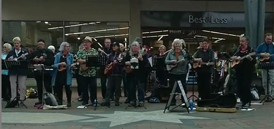 2020 03 07 Bridge street Mall gig